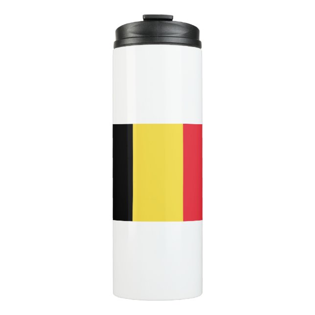 Termo Belgien - Belgique - België - Bandera de Bélgica (Anverso)