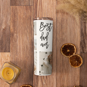 Termo Belleza Collage Foto Mejor Regalo De Papá Nunca