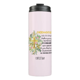 Termo Bendición irlandesa para GODDAUGHTER - Regalo pers
