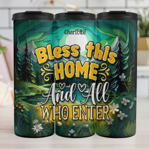 Termo Bendiciones por esta entrada a casa