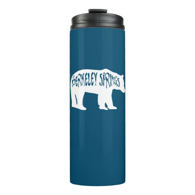 Termo Berkeley Springs West Virginia Bear (Anverso)