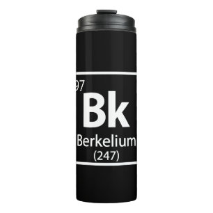 Termo Berkelium - Tabla periódica de ciencias de Berkele