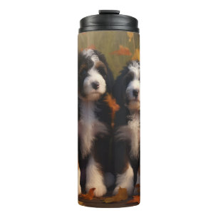 Termo Bernedoodle Puppy Autumn Delight Pumpkin