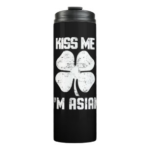 Termo Bésame mi camiseta asiática St Patricks Day Ropa c
