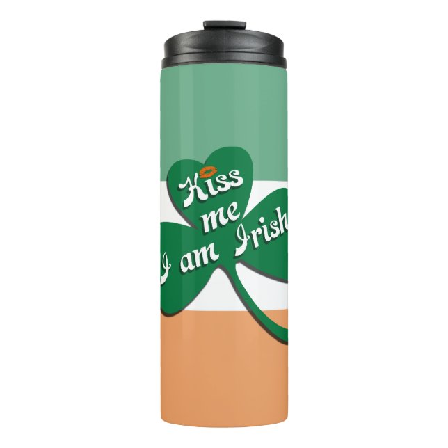 Termo Bésame soy irlandés (Anverso)