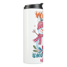 Besos de invierno y deseos de copas de nieve