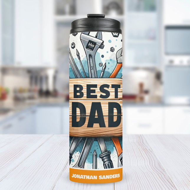 Termo Best Dad - Tool Design for Handy Dads  (Subido por el creador)