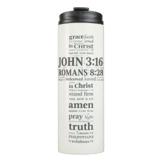 Termo Bible Verse Reference Cross Wall Art