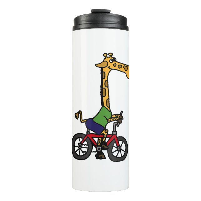 Termo Bicicleta Guay Giraffe Riding (Anverso)