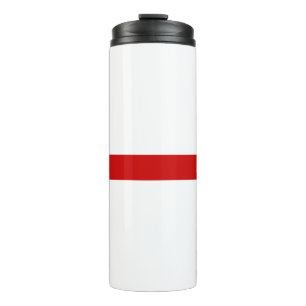 Termo Bielorrusia de blanco-rojo