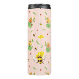 Termo Bienen und Glückskäfer 