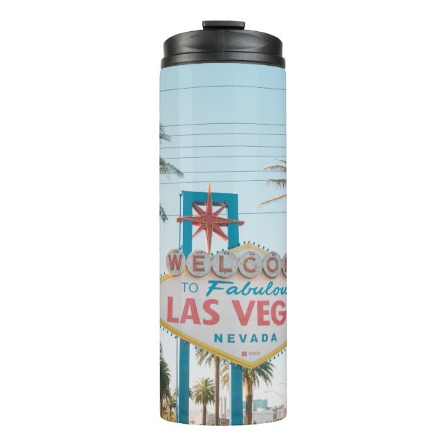 TERMO BIENVENIDOS A LAS VEGAS (Anverso)