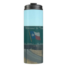 Termo Bienvenidos al Tumbler Termal de Texas