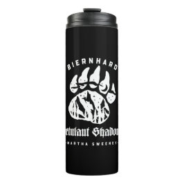 Termo Biernhard Bears Petulant Shadows Thermal Tumbler