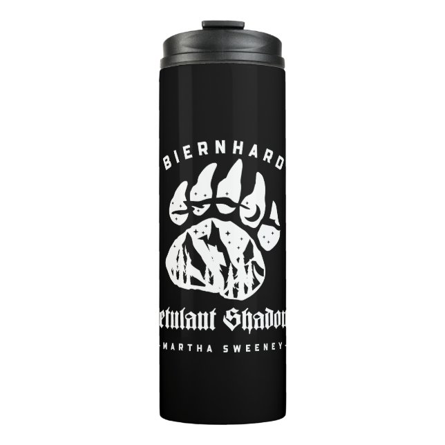 Termo Biernhard Bears Petulant Shadows Thermal Tumbler (Anverso)