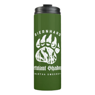 Termo Biernhard Bears Petulant Shadows Thermal Tumbler