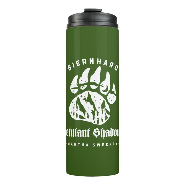 Termo Biernhard Bears Petulant Shadows Thermal Tumbler (Anverso)