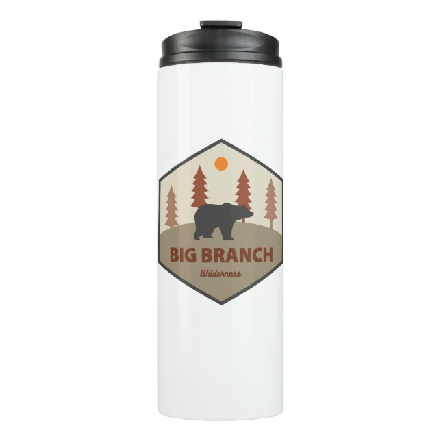 Termo Big Branch Wilderness Vermont Bear (Anverso)