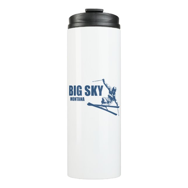 Termo Big Sky Resort Montana Skier (Anverso)