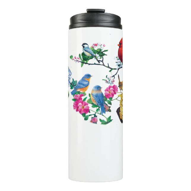 Termo Bird Lovers Water Travel Mug (Anverso)