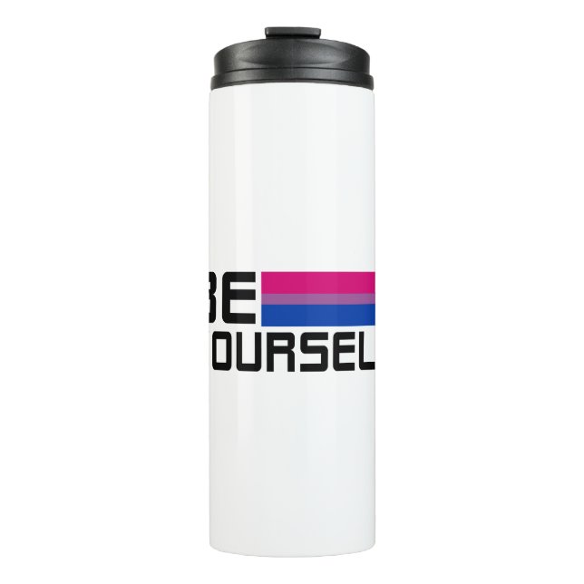 Termo Bisexual Be yourself (Anverso)