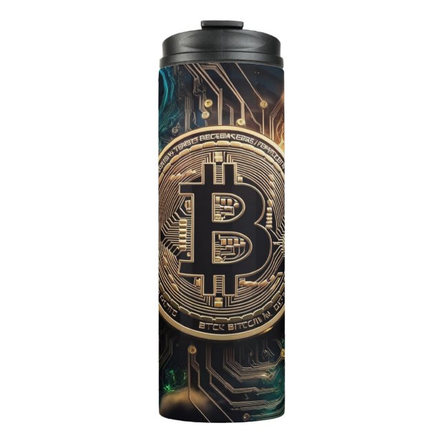 Termo Bitcoin Tumbler (Anverso)