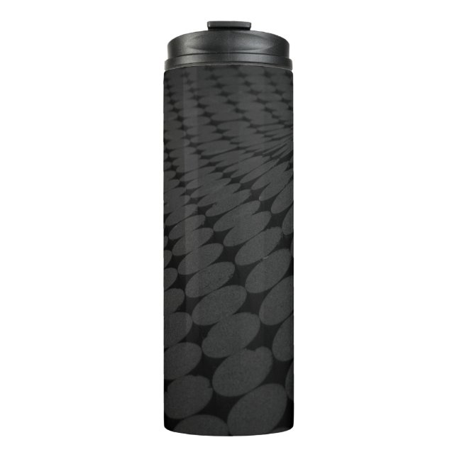 Termo Black and gray dotted surface (Anverso)