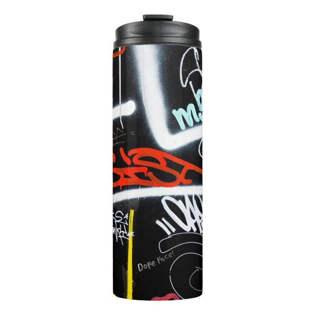 Termo Black and multicolored graffiti art (Anverso)