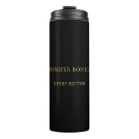 Black Gold Colors Profesional Trendy Modern Plain