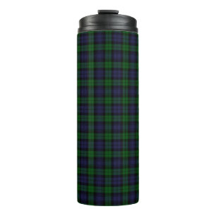 Termo Black Watch Tartan Plaid Scottish Plaid Pattern