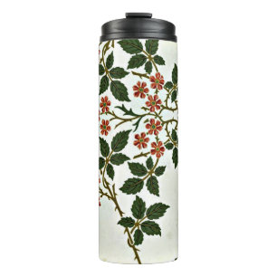 Termo Blackberry, un patrón de William Morris,