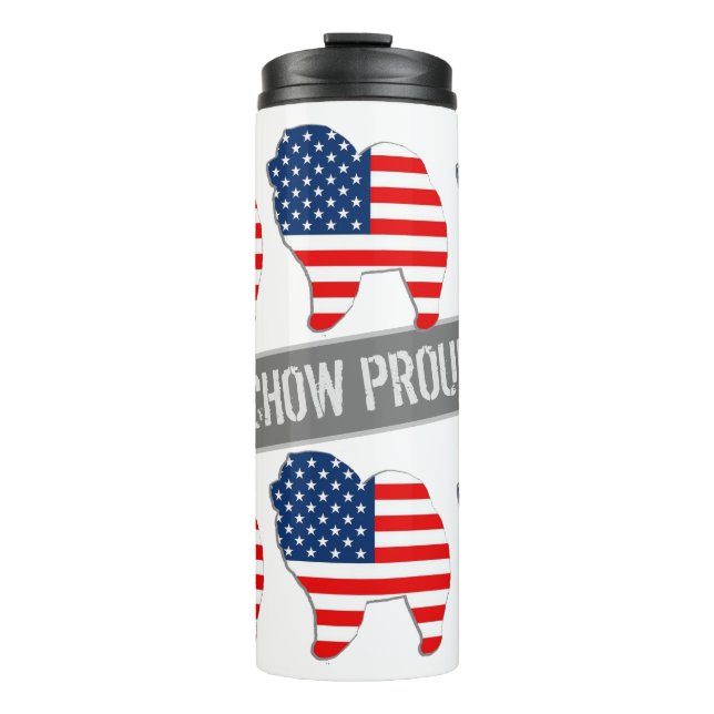 Termo BLANCO ROJO Y CHOW-tumbler térmico (Anverso)