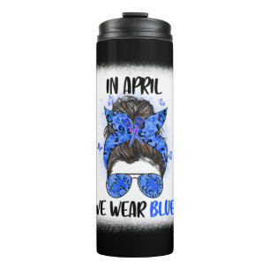 Termo Bleached En Abril Usamos Blue Messy Bun Lunch Lad