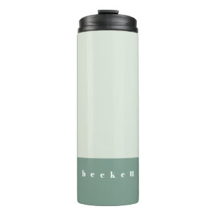 Termo Bloque de color menta