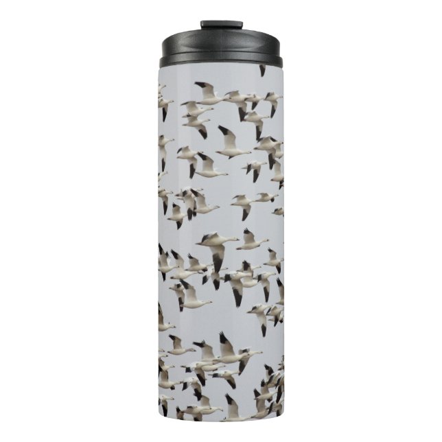 Termo Bloque de gansos en vuelo (Anverso)