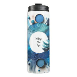 Termo Blue Glam Oye Shadow Wakeup Vibes