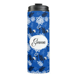 Termo Blue leaves romantic garden