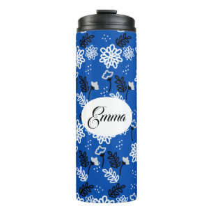 Termo Blue leaves romantic garden