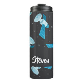 Termo Blue space satellite pattern