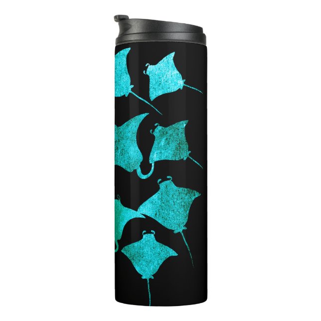 Termo Blue Stingrays (Rotado hacia la derecha)
