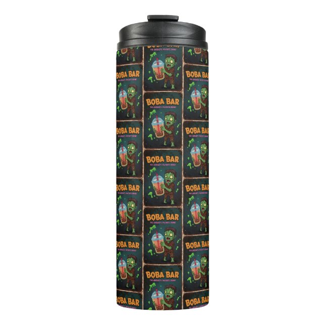 Termo Boba Bar – The Undead’s Favorite.. Thermal Tumbler (Anverso)