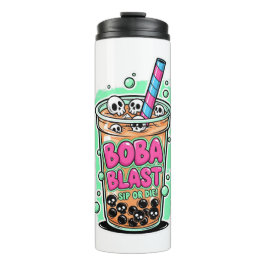 Termo Boba Blast – Sip or Die! Thermal Tumbler