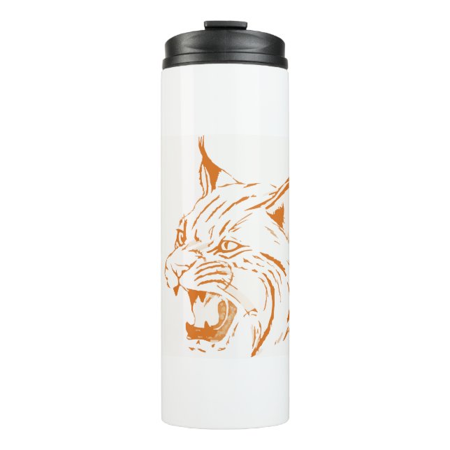 Termo Bobcat Wildlife Feline Cat Wild Cat Animal Tiger (Anverso)