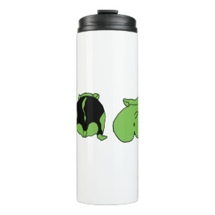 Termo Bocas de Hamster Verde