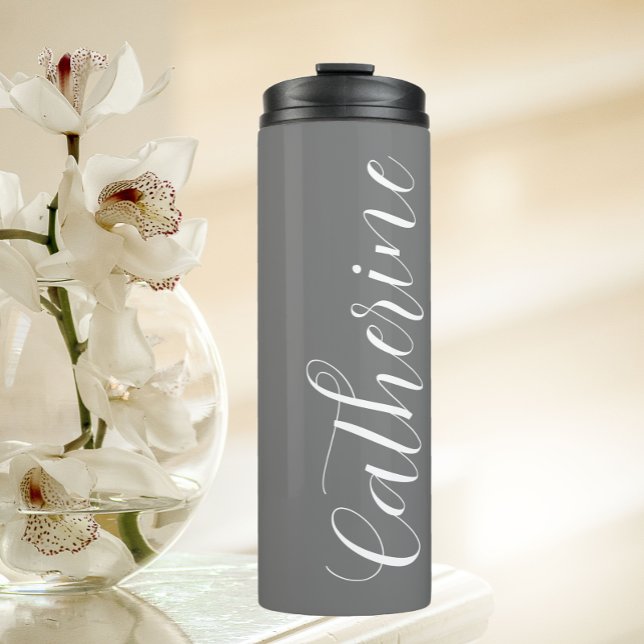 Termo Boda con estilo gris oscuro y dama de honor (Subido por el creador)