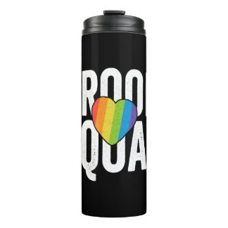 Termo Boda de bachillerato gay del orgullo LGBT Groom Sq