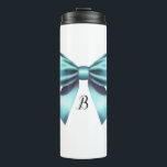 Termo Boda De Ducha Bridal Elegante De Color Azul Turque<br><div class="desc">Personalizado personalizado Tumbler</div>