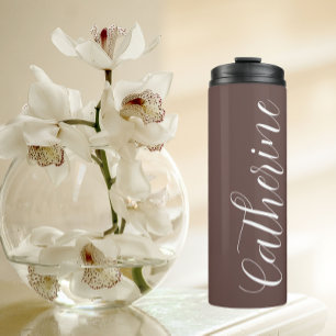 Termo Boda estilizada de Taupe Bridesmaid