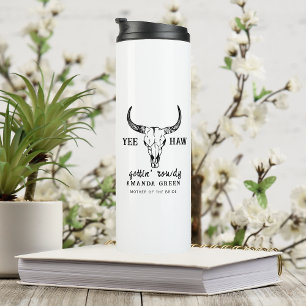 Termo Boda occidental personalizado Bachelorette Party