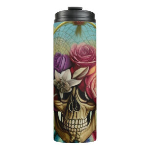 Termo Bohemian Dreamcatcher Skull Feathers